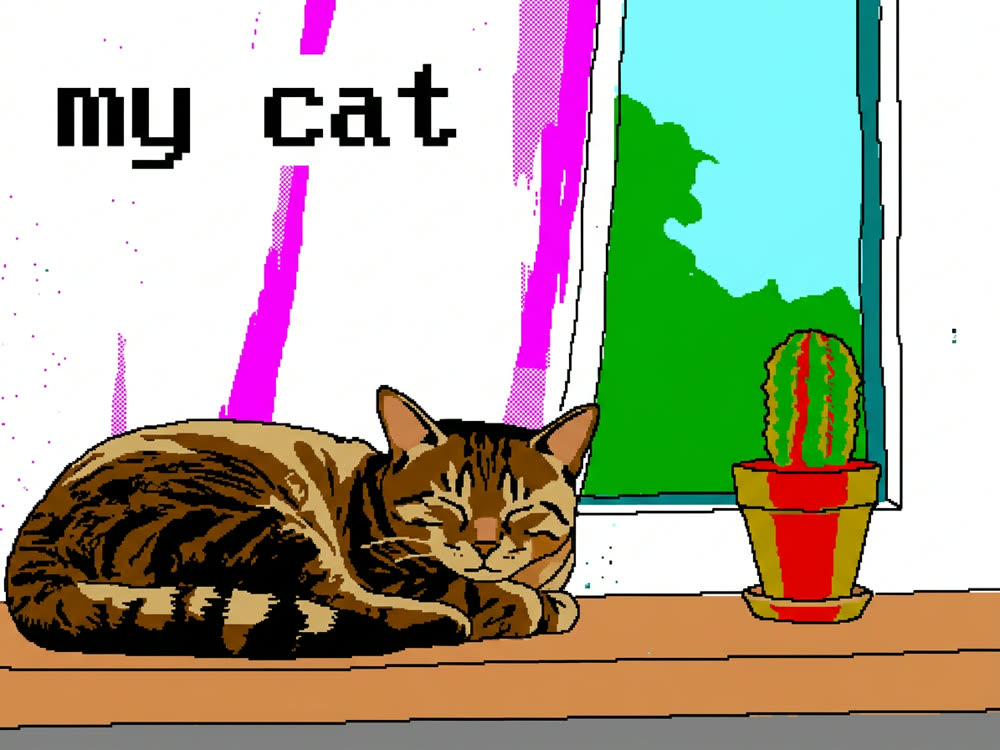 Paint App example — painted